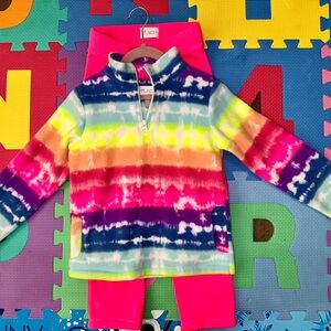 Children’s Place girls micro-fleece set size S (5/6).